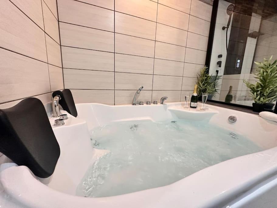 E Servagnat T3 Luxe Avec Sauna Jacuzzi Et Hammam Epernay Ngoại thất bức ảnh